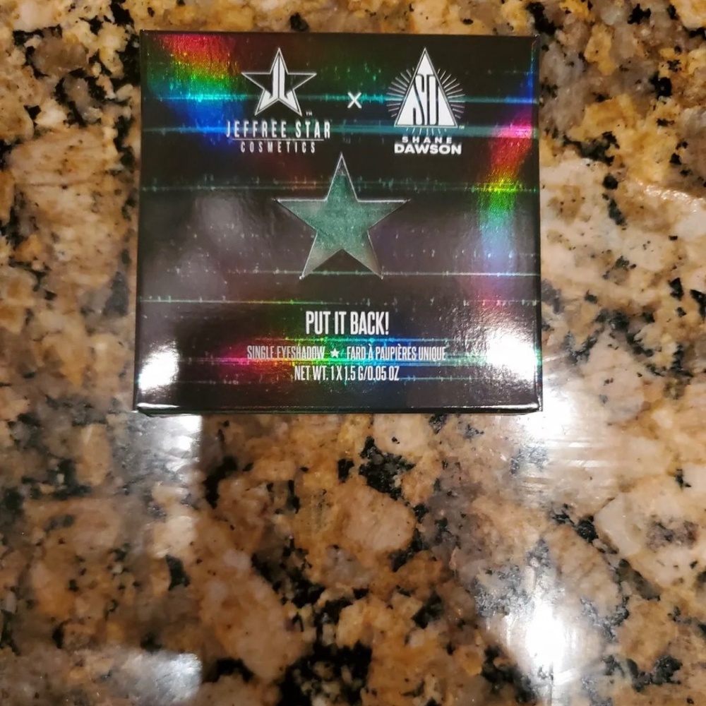 New Jeffree Star X Shane Dawson, Put It Back Shadow